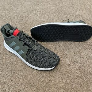 Green Adidas shoe
